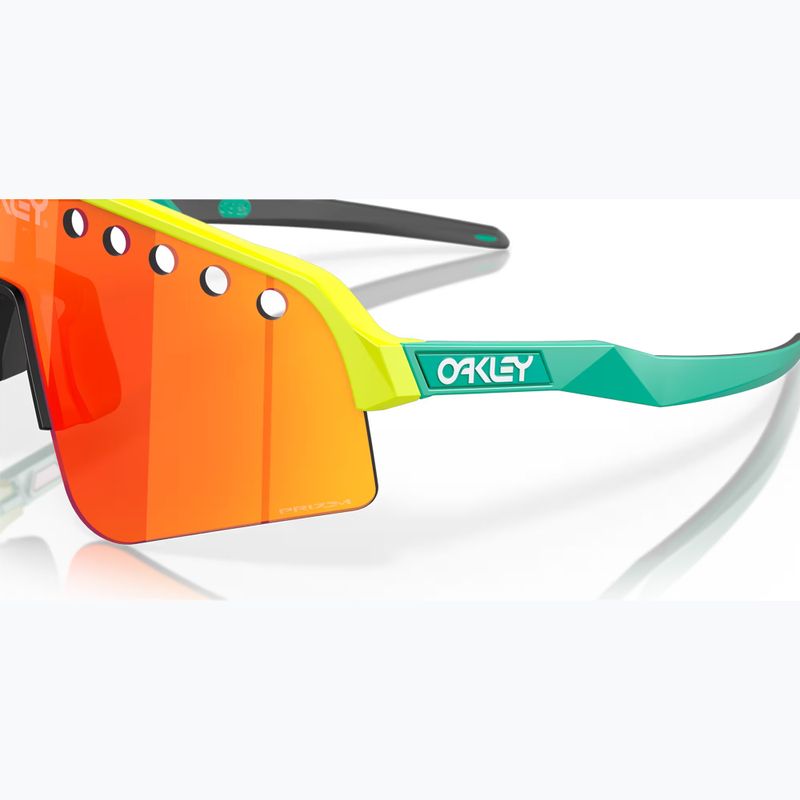 Сонцезахисні окуляри Oakley Sutro Lite Sweep тенісний м'яч жовтий/призма рубіновий 7
