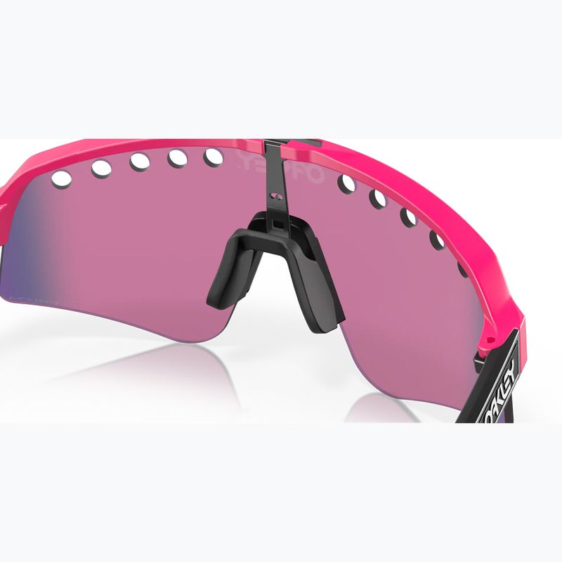 Дорожні сонцезахисні окуляри Oakley Sutro Lite Sweep рожеві/призма 7