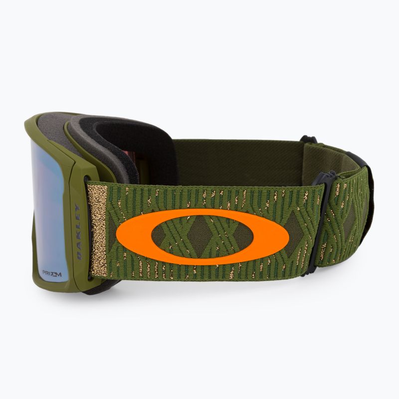 Маска лижна Oakley Line Miner sammy carlson/prizm sage gold iridium OO7070-D7 4