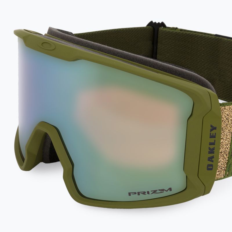 Маска лижна Oakley Line Miner sammy carlson/prizm sage gold iridium OO7070-D7 5