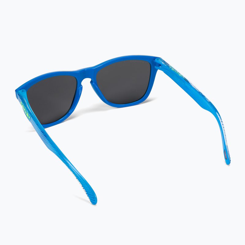 Окуляри сонячні Oakley Frogskins high resolution polished sapphire/prizm black 0OO9013 2