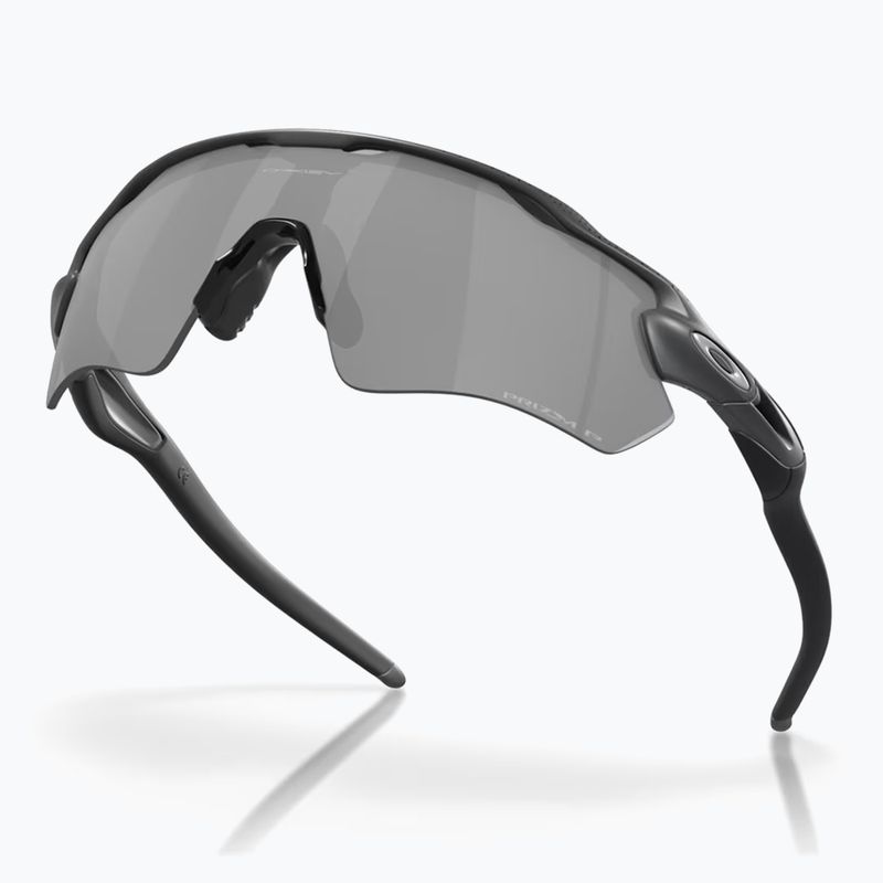 Поляризовані сонцезахисні окуляри Oakley Radar EV Path з високою роздільною здатністю з карбону/призми чорного кольору 4