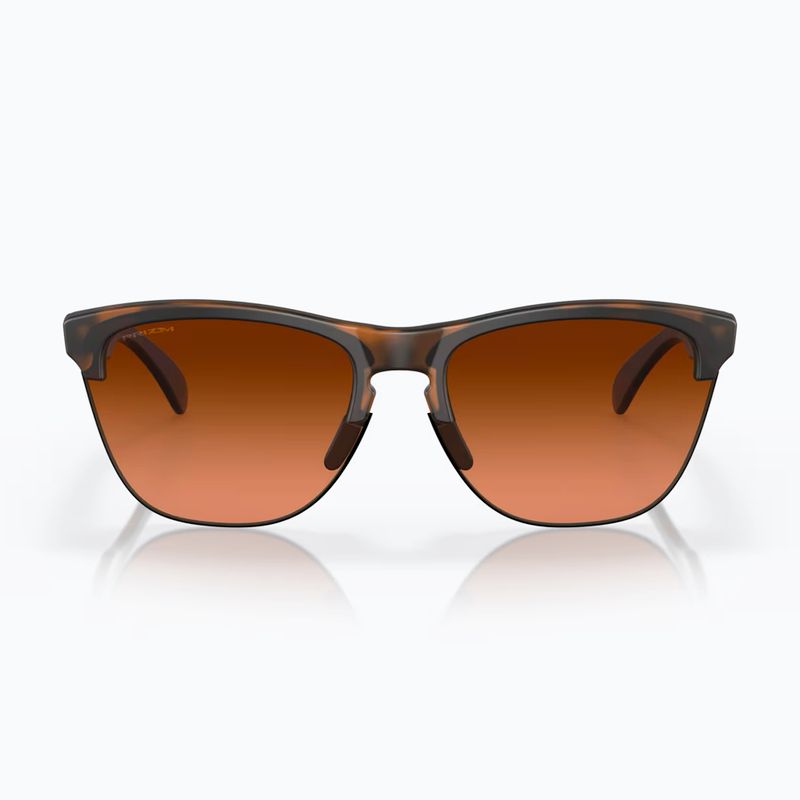 Окуляри сонцезахисні Oakley Frogskins Lite matte brown tortoise/prizm brown gradient 2