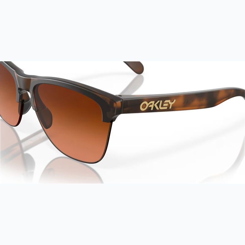 Окуляри сонцезахисні Oakley Frogskins Lite matte brown tortoise/prizm brown gradient 6