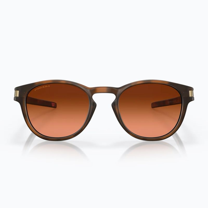 Окуляри сонцезахисні Oakley Latch matte brown tortoise/prizm brown gradient 2