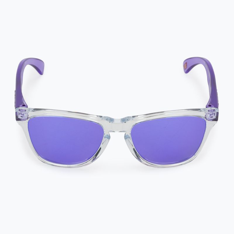 Окуляри сонцезахисні дитячі Oakley Frogskins XXS clear/prizm violet 3