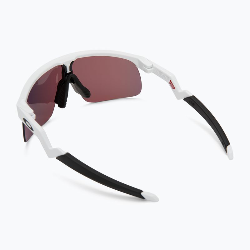 Окуляри сонцезахисні дитячі Oakley Resistor PC polished white/prizm field 2