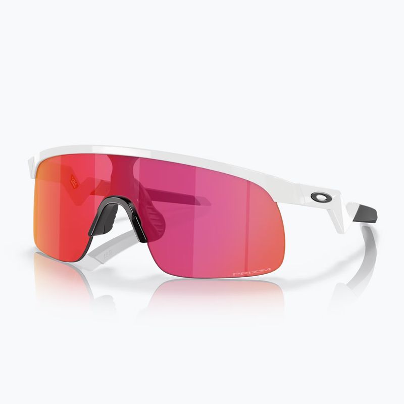 Окуляри сонцезахисні дитячі Oakley Resistor PC polished white/prizm field
