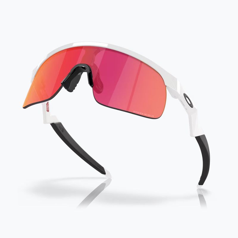Окуляри сонцезахисні дитячі Oakley Resistor PC polished white/prizm field 4
