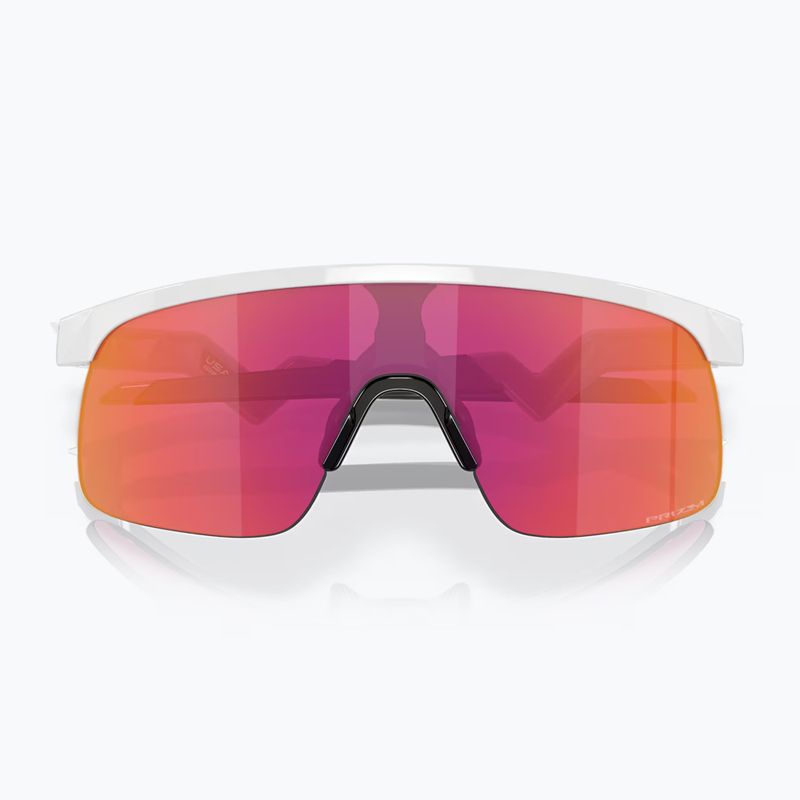 Окуляри сонцезахисні дитячі Oakley Resistor PC polished white/prizm field 5