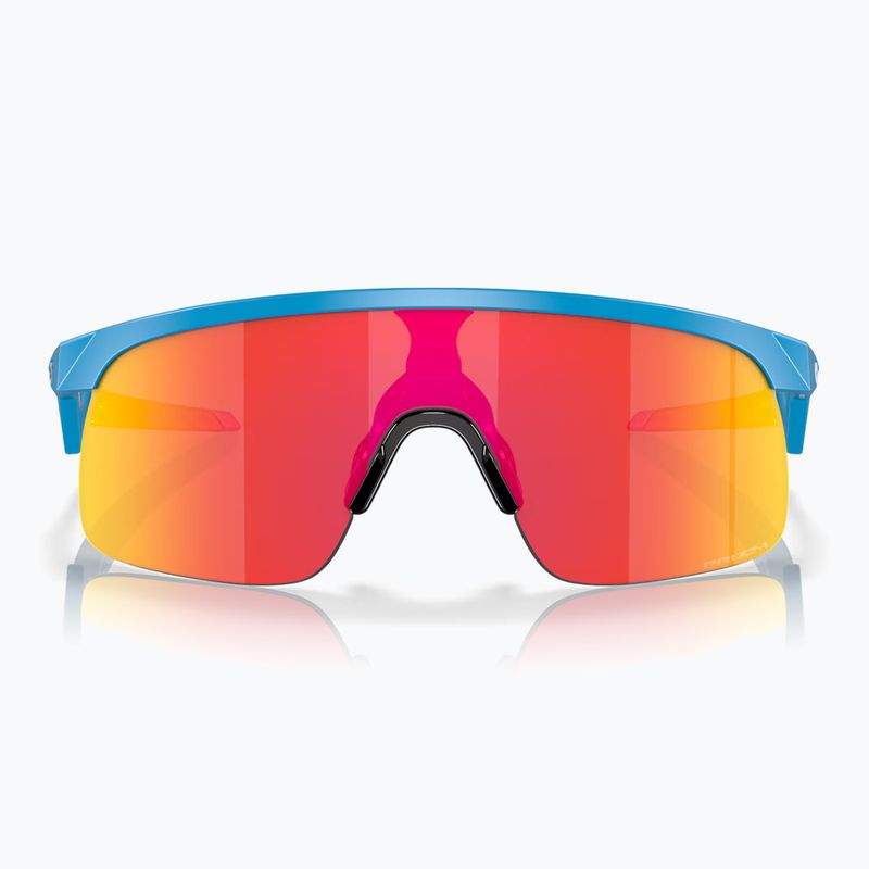 Дитячі сонцезахисні окуляри Oakley Resistor небесно-блакитні/призмово-рубінові 6