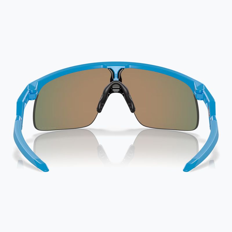 Дитячі сонцезахисні окуляри Oakley Resistor небесно-блакитні/призмово-рубінові 7