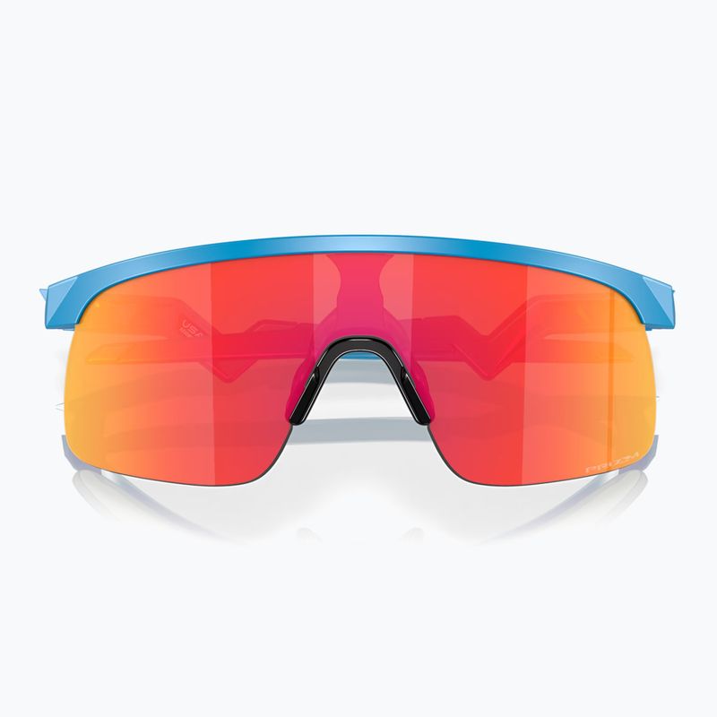Дитячі сонцезахисні окуляри Oakley Resistor небесно-блакитні/призмово-рубінові 10