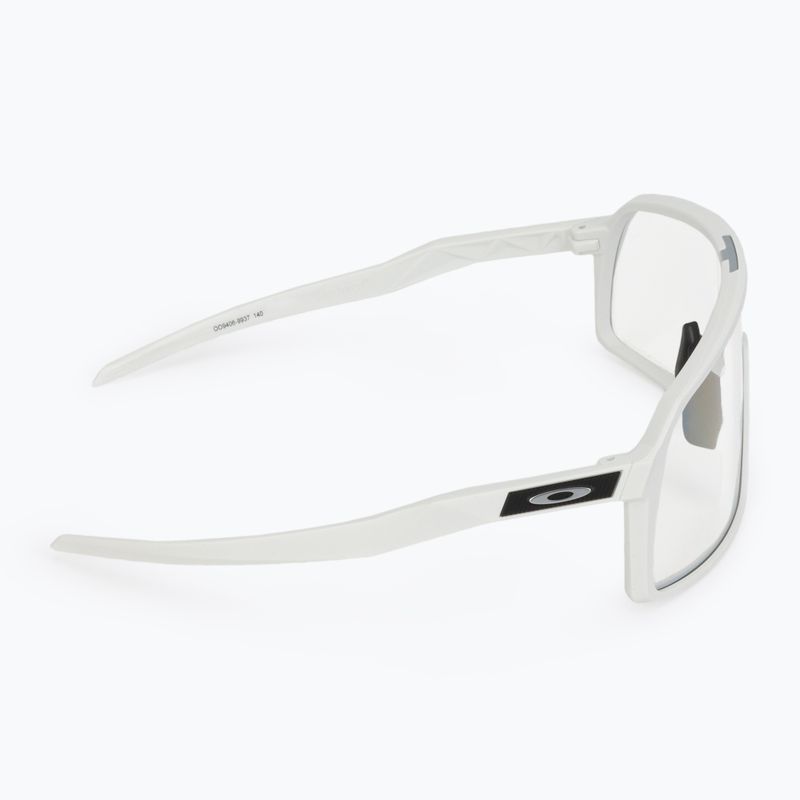 Окуляри велосипедні Oakley Sutro matte white/clear to black photochromic 0OO9406 4