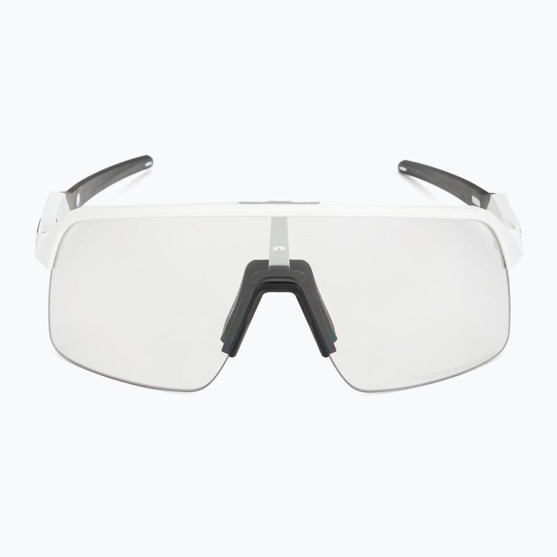 Сонцезахисні окуляри Oakley Sutro Lite матові білі/прозорі до чорних фотохромні 3