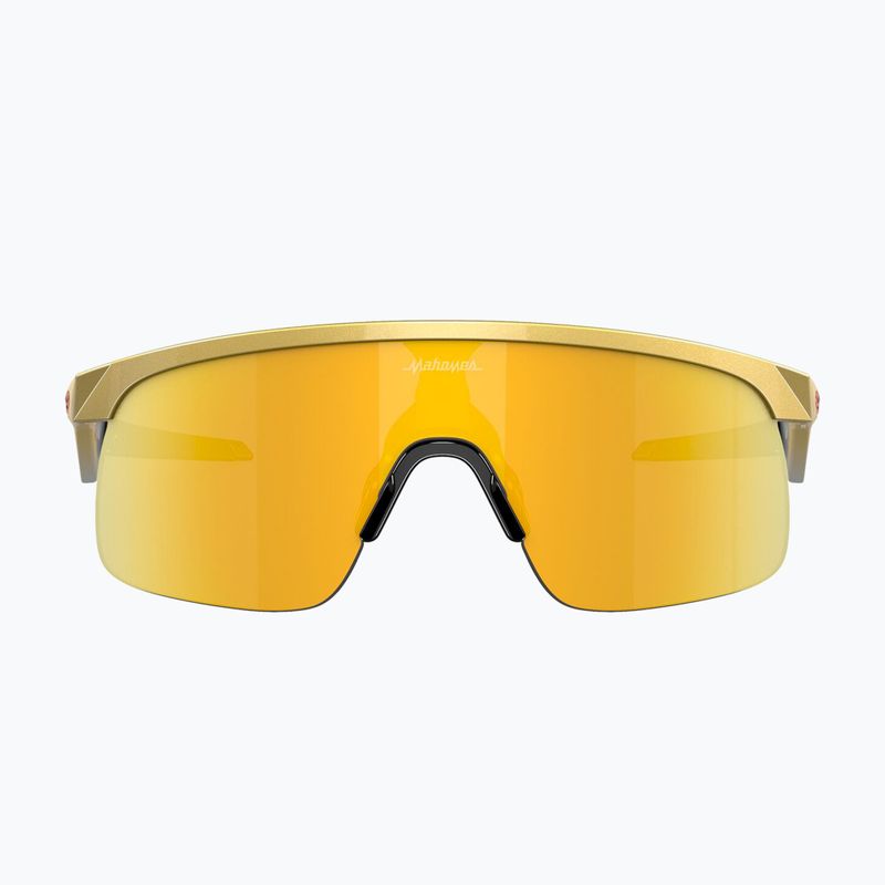 Дитячі сонцезахисні окуляри Oakley Resistor золото/призма 24k 2