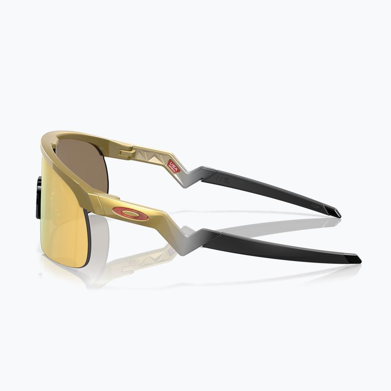 Дитячі сонцезахисні окуляри Oakley Resistor золото/призма 24k 6