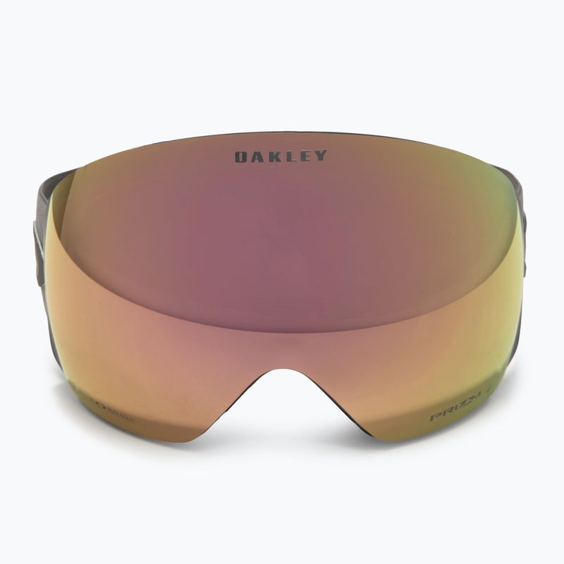 Окуляри гірськолижні Oakley Flight Deck л matte forged iron/prizm rose gold iridium 2
