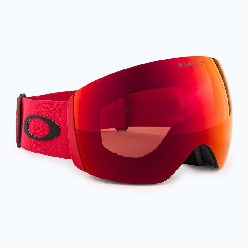 Маска лижна Oakley Flight Deck matte redline/prizm torch iridium