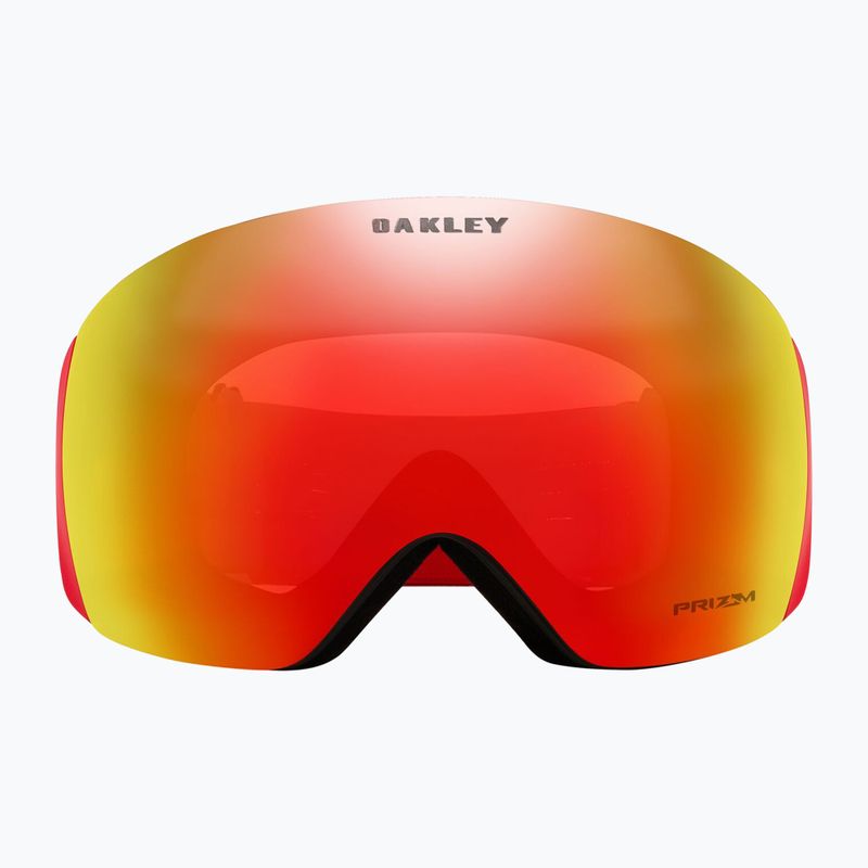 Маска лижна Oakley Flight Deck matte redline/prizm torch iridium 2