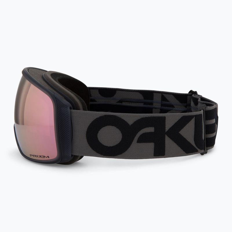 Окуляри гірськолижні Oakley Flight Tracker л matte b1b forged iron/prizm rose gold iridium 4