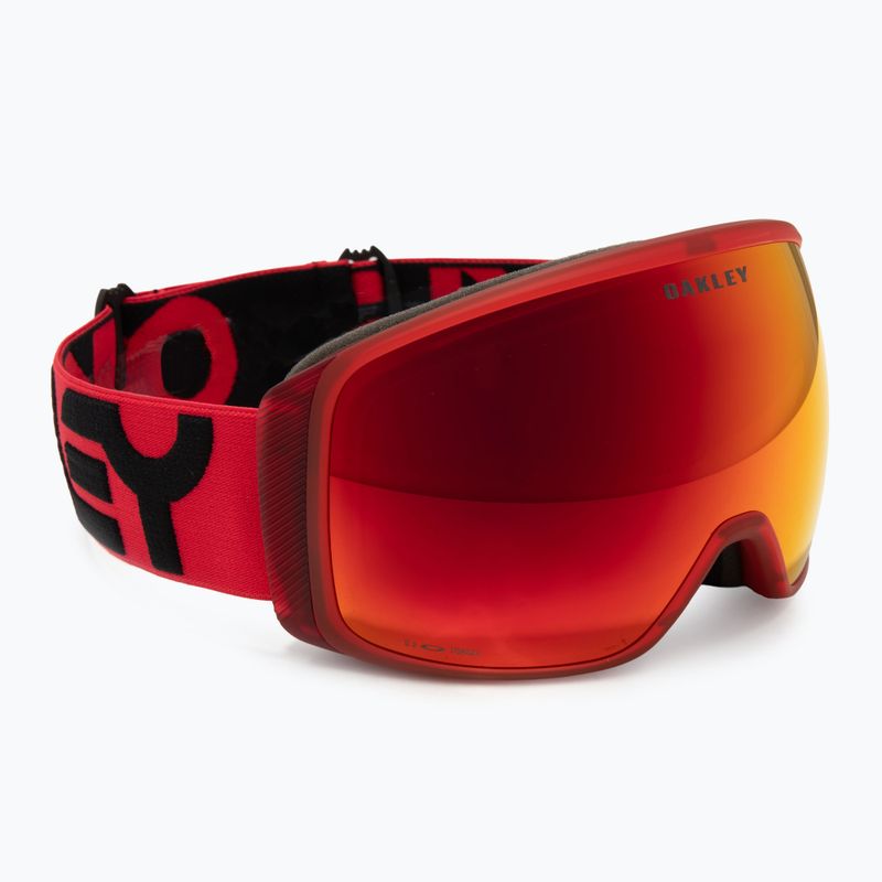 Окуляри гірськолижні Oakley Flight Tracker л matte b1b redline/prizm torch iridium
