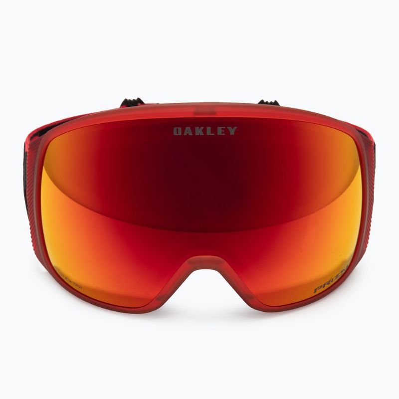 Окуляри гірськолижні Oakley Flight Tracker л matte b1b redline/prizm torch iridium 2