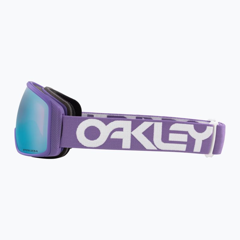 Окуляри гірськолижні Oakley Flight Tracker M matte b1b lilac/prizm sapphire iridium 8