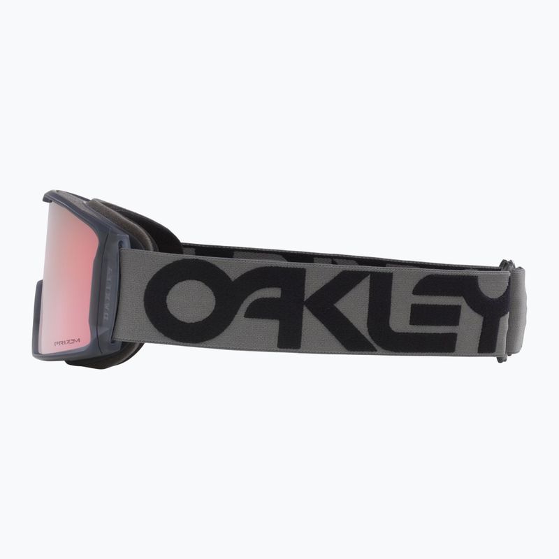 Окуляри гірськолижні Oakley Line Miner л matte b1b forged iron/prizm rose gold iridium 4