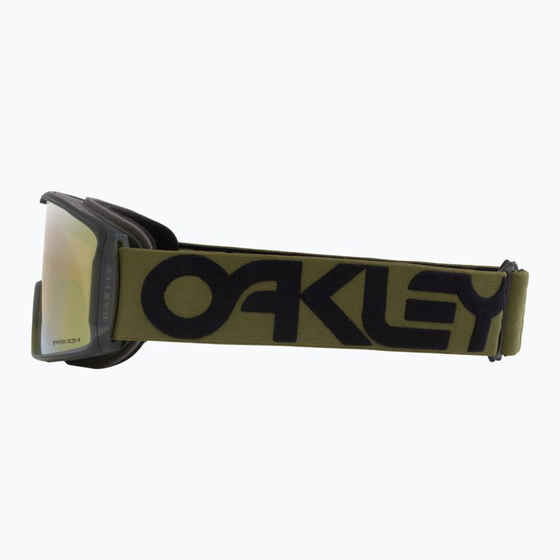 Окуляри гірськолижні Oakley Line Miner л matte b1b dark brush/prizm sage gold iridium 4