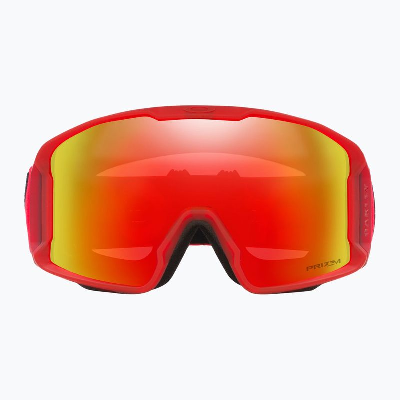 Маска лижна Oakley Line Miner matte b1b redline/prizm torch iridium 2