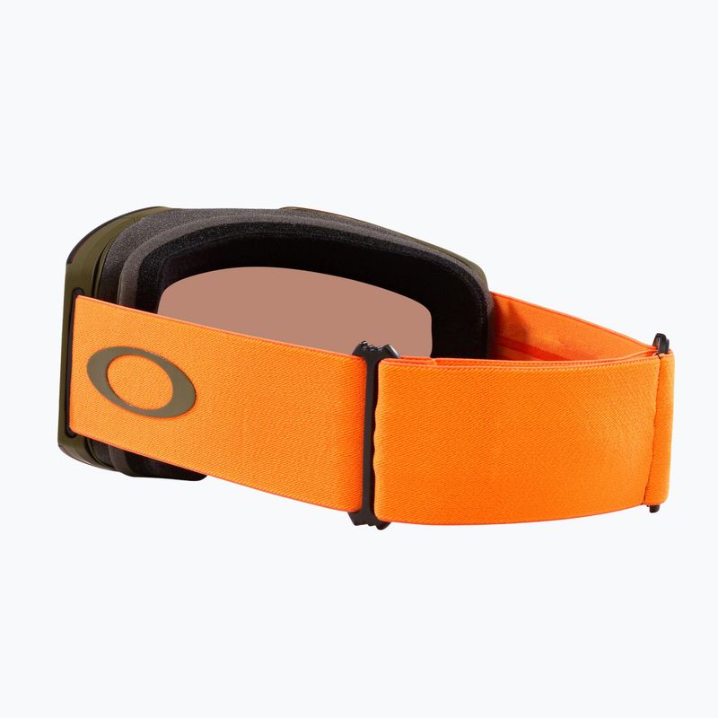 Маска лижна Oakley Fall Line orange/prizm black iridium 3