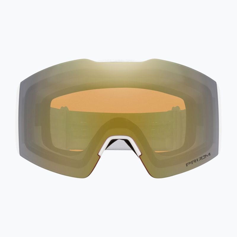 Маска лижна Oakley Fall Line white leopard/prizm sage gold iridium 2