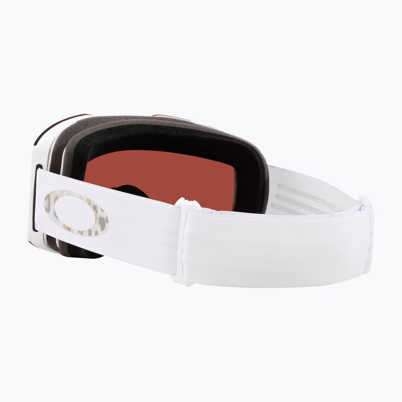 Маска лижна Oakley Fall Line white leopard/prizm sage gold iridium 3