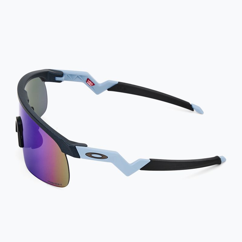 Дитячі сонцезахисні окуляри Oakley Resistor сині сталеві/призмові сапфірові 4