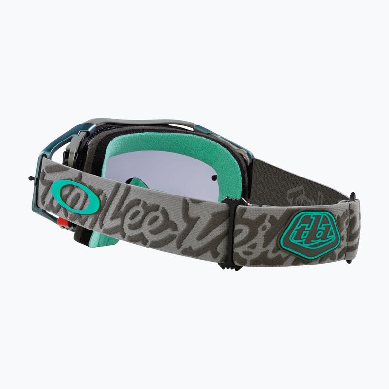 Велосипедні окуляри Oakley Airbrake MTB tld тактичні зелені/світло-сірі 5