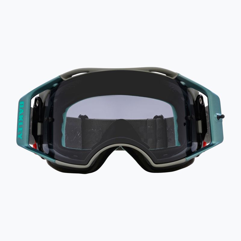 Велосипедні окуляри Oakley Airbrake MTB tld тактичні зелені/світло-сірі 8