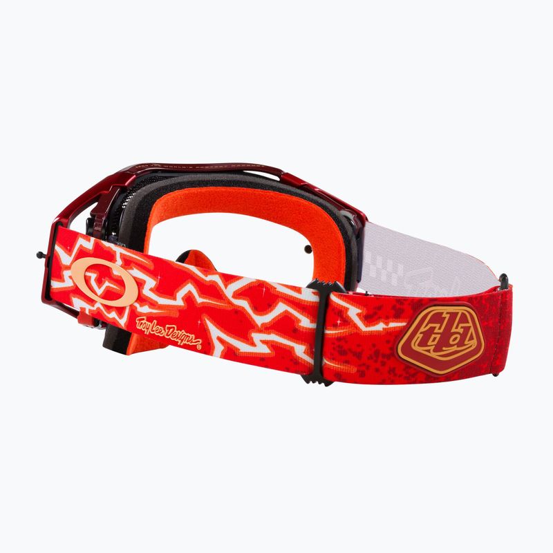 Велосипедні окуляри Oakley Airbrake MTB з червоною блискавкою / прозорі велосипедні окуляри 5