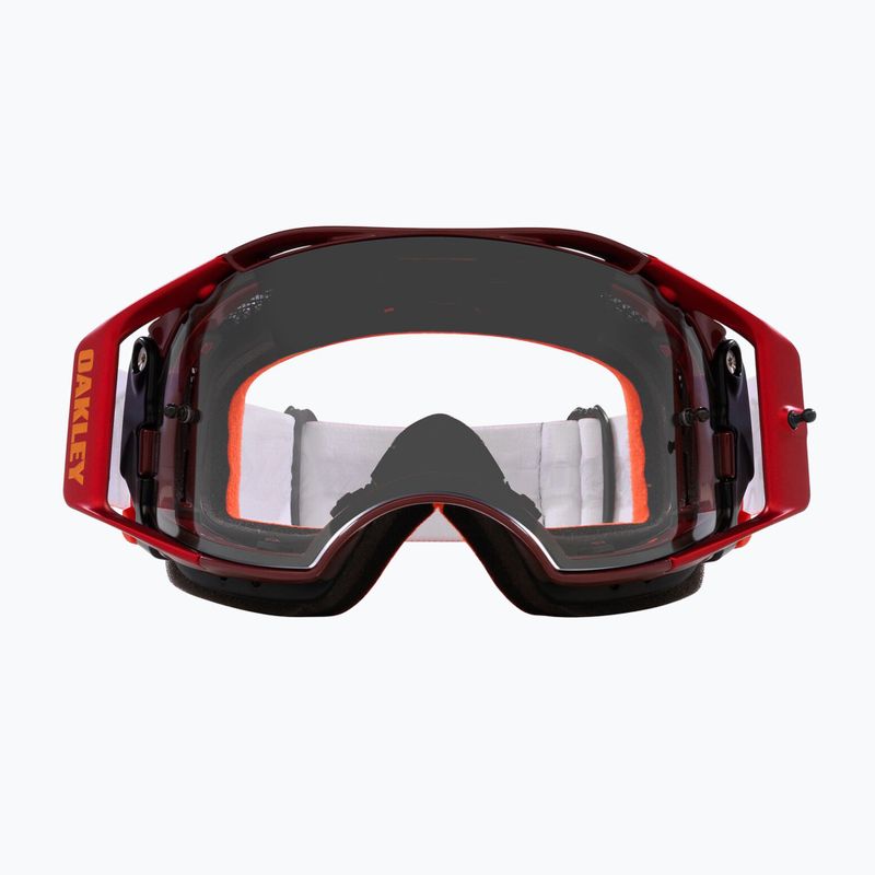 Велосипедні окуляри Oakley Airbrake MTB з червоною блискавкою / прозорі велосипедні окуляри 8