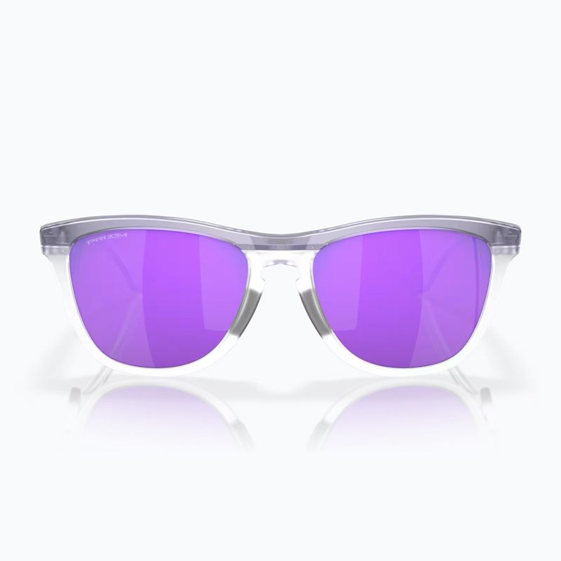 Окуляри сонцезахисні Oakley Frogskins Hybrid matte trans lilac/clear prizm violet 2