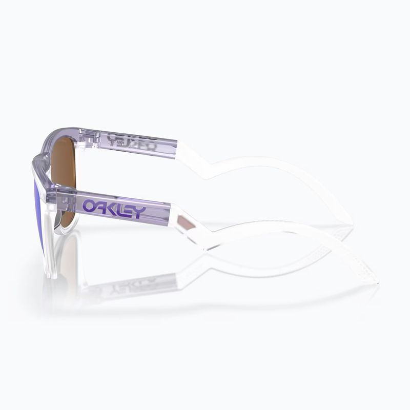 Окуляри сонцезахисні Oakley Frogskins Hybrid matte trans lilac/clear prizm violet 3