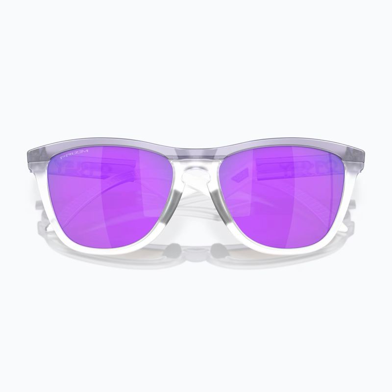 Окуляри сонцезахисні Oakley Frogskins Hybrid matte trans lilac/clear prizm violet 5