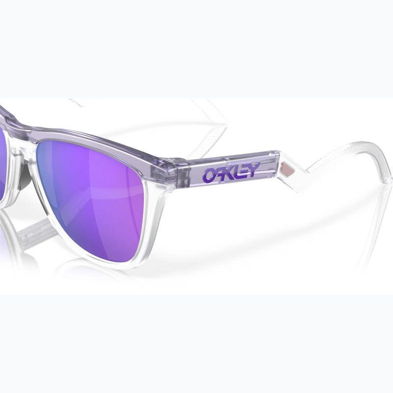 Окуляри сонцезахисні Oakley Frogskins Hybrid matte trans lilac/clear prizm violet 6