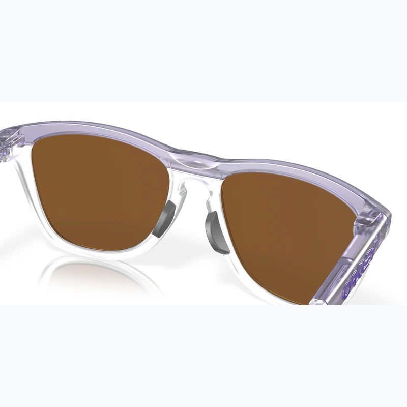 Окуляри сонцезахисні Oakley Frogskins Hybrid matte trans lilac/clear prizm violet 7