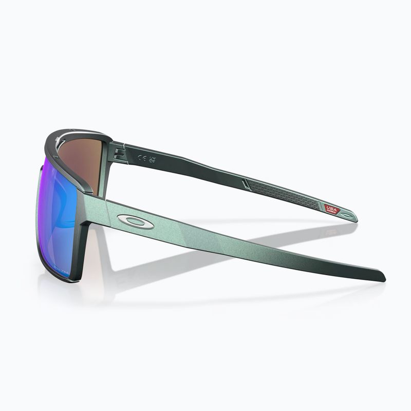 Окуляри сонцезахисні Oakley Castel matte silver/blue colorshift/prizm sapphire 3