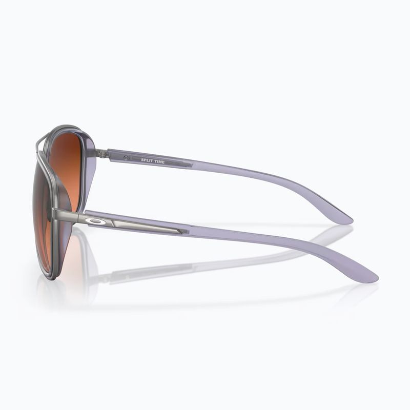 Окуляри сонцезахисні Oakley Split Time matte trans lilac/prizm brown gradient 3