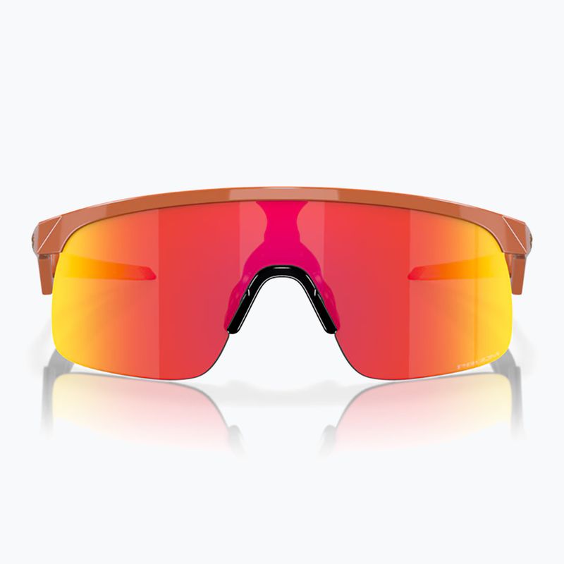 Дитячі сонцезахисні окуляри Oakley Resistor рудий/призмовий рубін 2