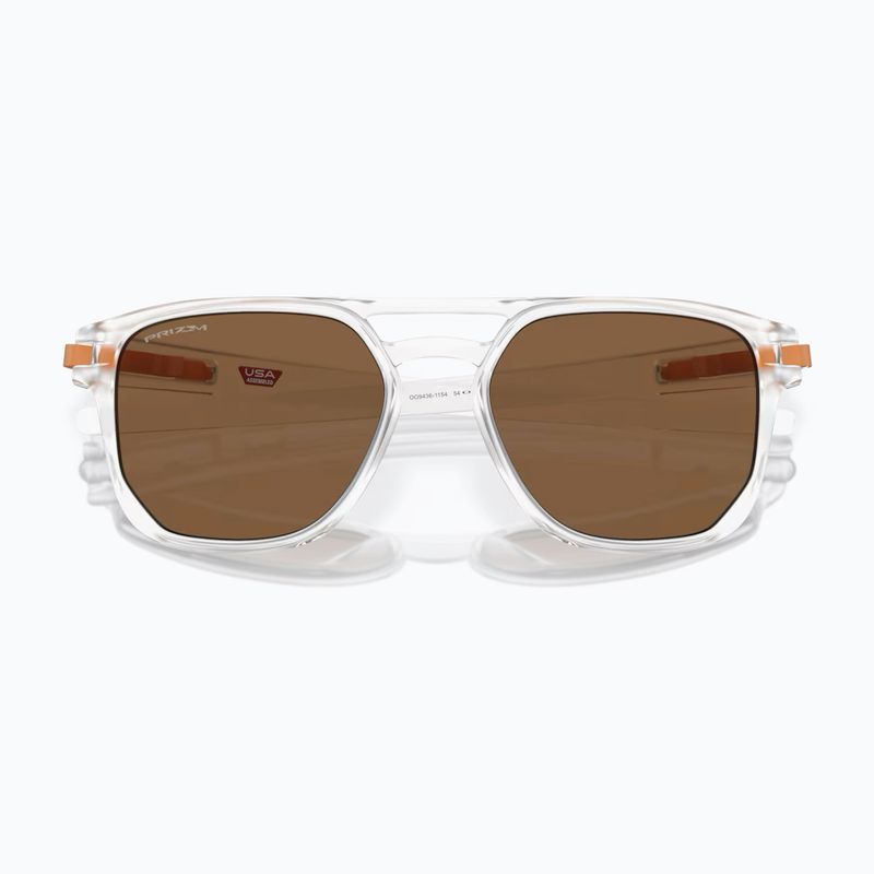Окуляри сонцезахисні Oakley Latch Beta matte clear/prizm bronze 5