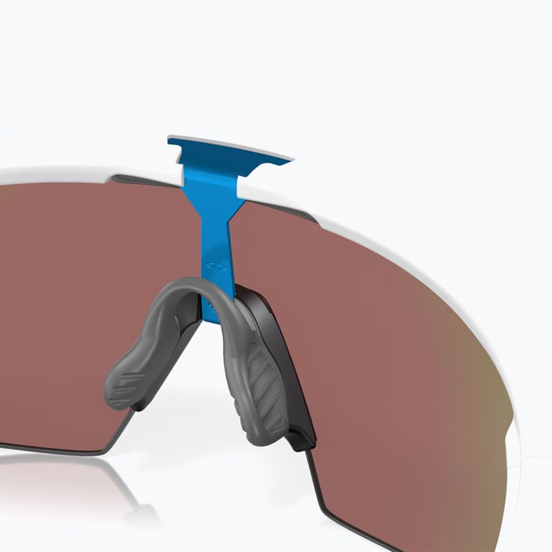 Поляризовані сонцезахисні окуляри Oakley Sphaera матовий білий/призмовий сапфір 7