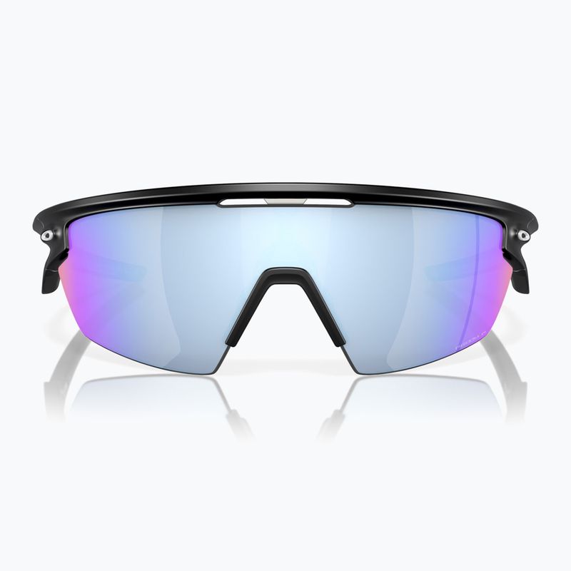 Сонцезахисні окуляри Oakley Sphaera матово-чорні/призма з глибокою водною поляризацією 2